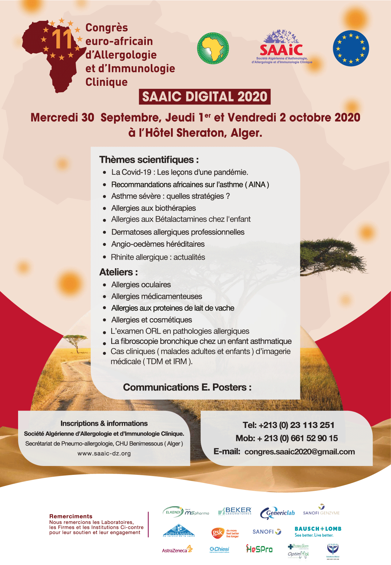 11ème Congrès Euro-Africain d'Allergologie et d'Immunologie Clinique 